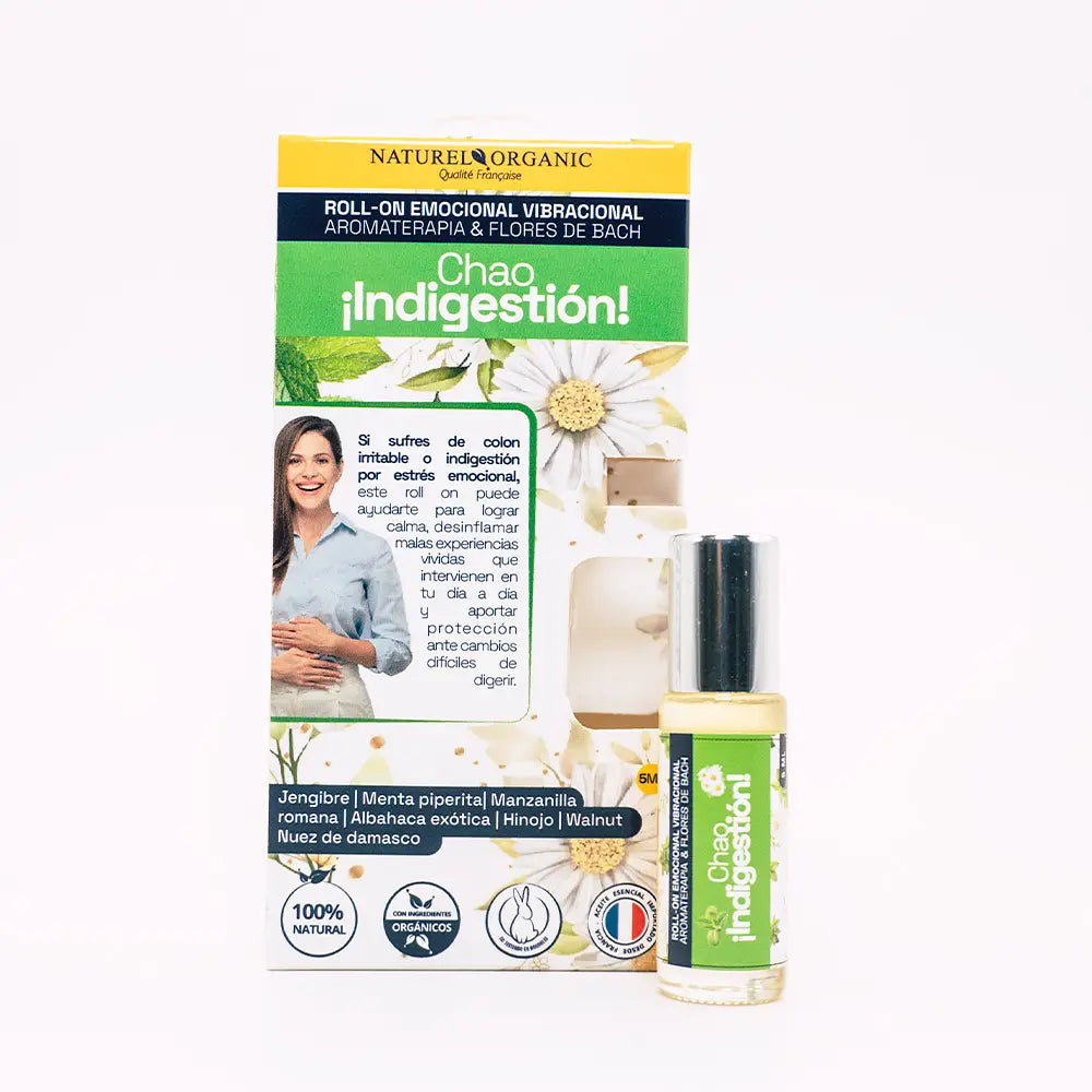 Roll On Chao Indigestión Aromaterapia Y Flores De Bach 5Ml