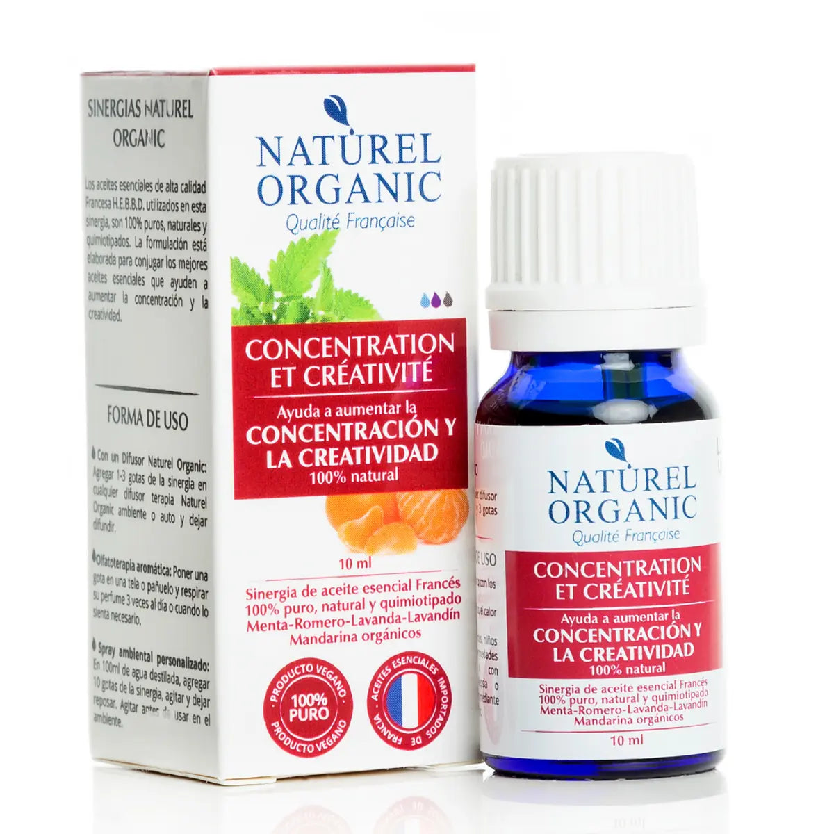 Sinergia Concentración Y Creatividad-Concentration Et Créativité 10Ml