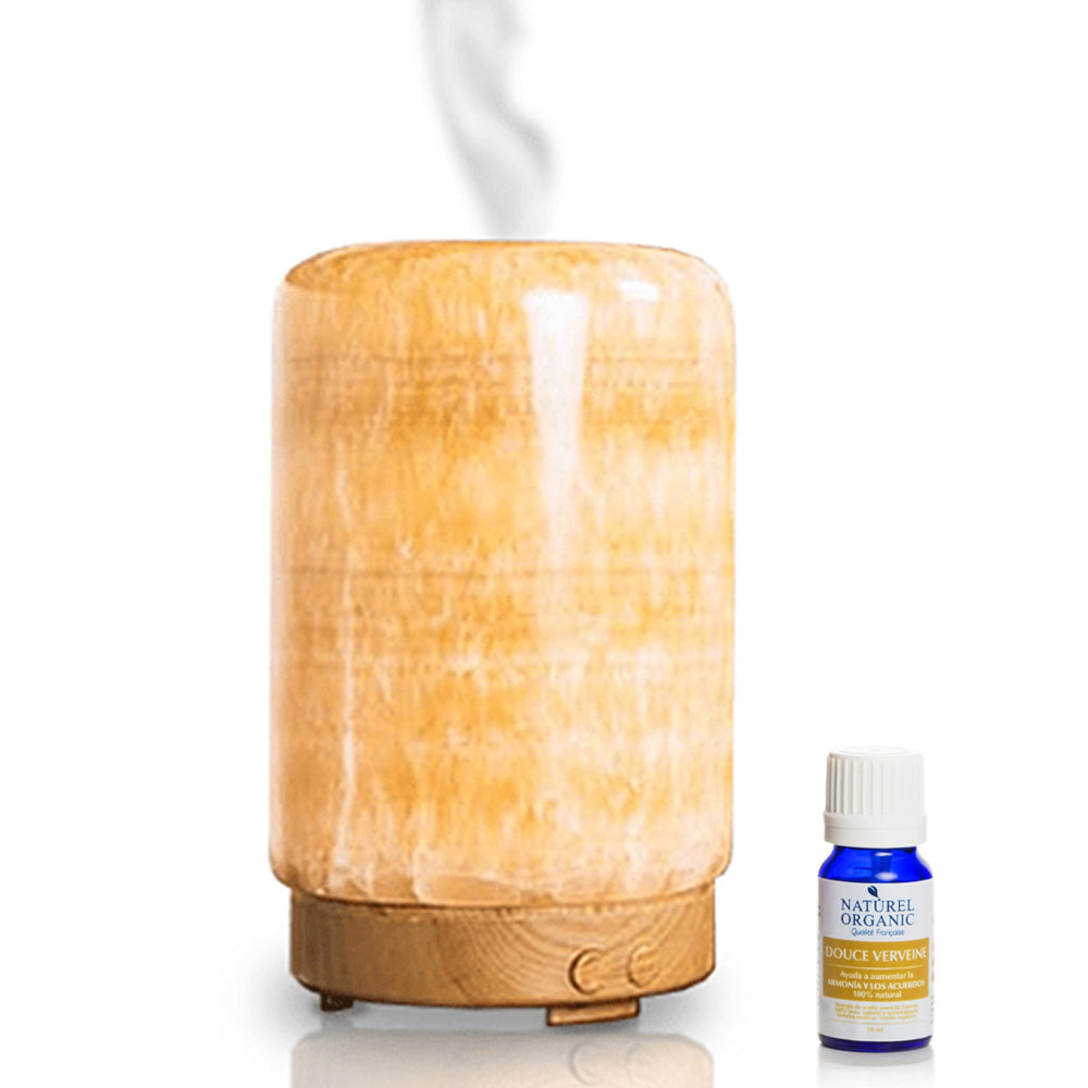 Difusor Eco Piedra Cristal + Sinergia Douce Verveine 10ml De Regalo