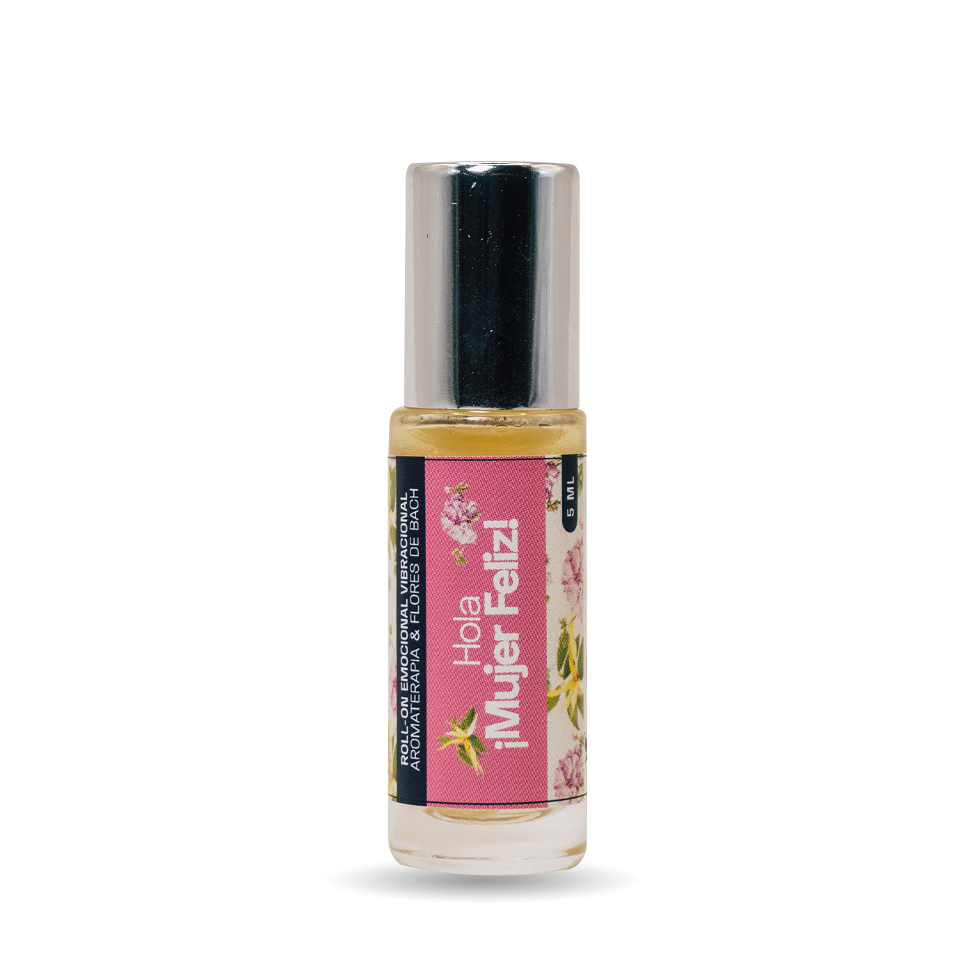 Roll On Hola Mujer Feliz Aromaterapia Y Flores De Bach 5Ml