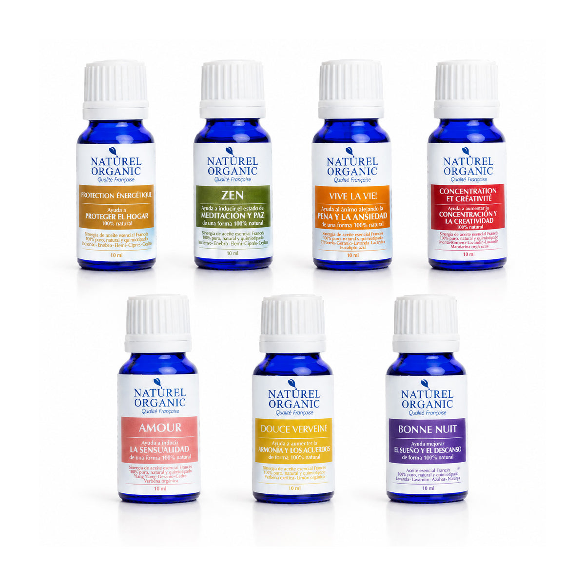 Pack Ritual de Bienestar – 7 Sinergias de Aromaterapia
