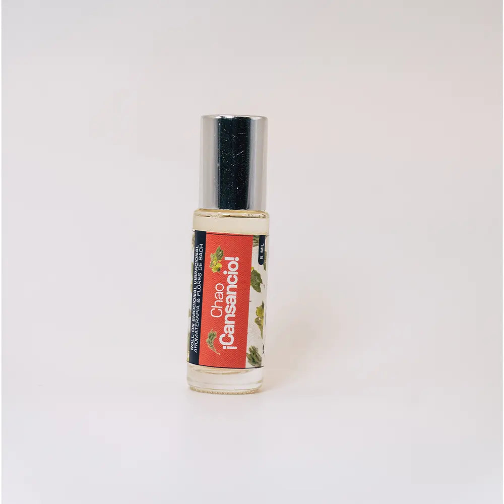 Roll On Chao Cansancio Aromaterapia Y Flores De Bach 5Ml