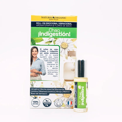 Roll On Chao Indigestión Aromaterapia Y Flores De Bach 5Ml