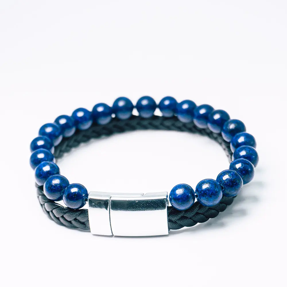 Joya Pulsera Hombre Lapislázuli