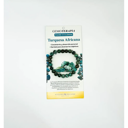 Joya Pulsera Tradicional Turquesa Africana