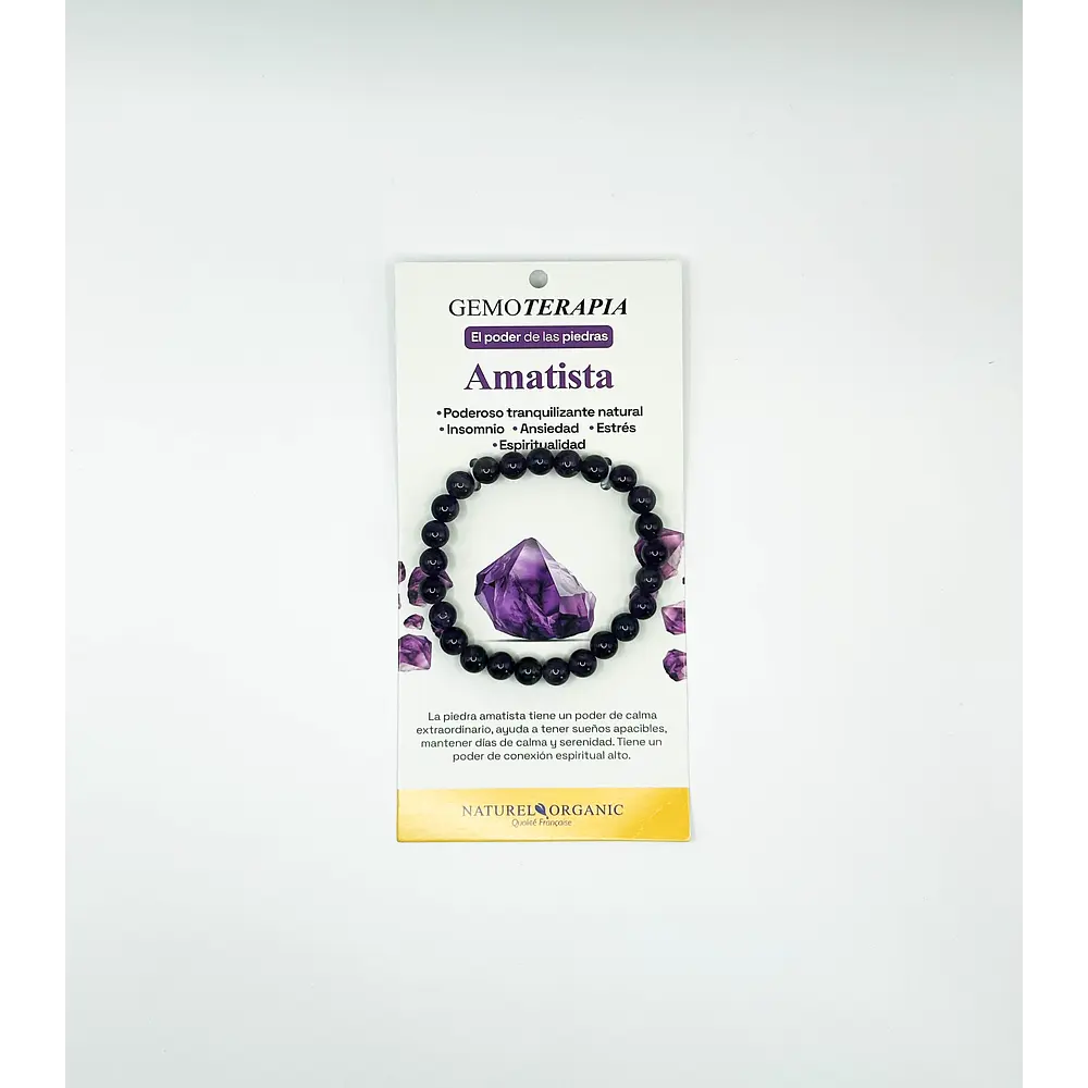Joya Pulsera Tradicional Amatista