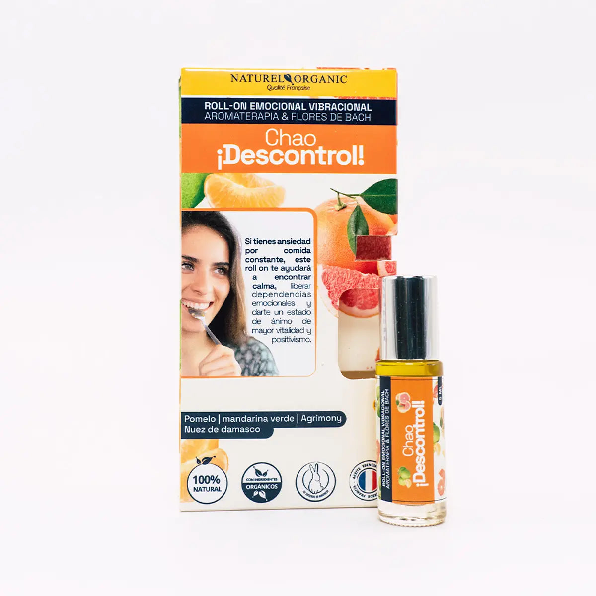 Roll On Chao Descontrol Aromaterapia Y Flores De Bach 5Ml