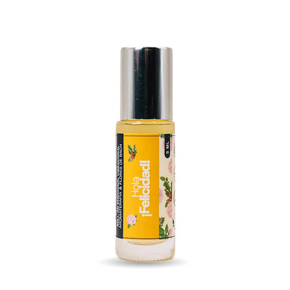 Rollon Rosa Damascena Hola Felicidad Aromaterapia Y Flores De Bach 5Ml