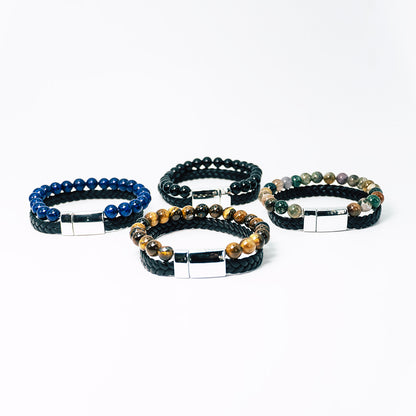 Joya Pulsera Hombre Lapislázuli