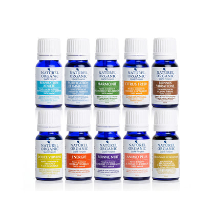 Pack Colección Esencial – 10 Sinergias de Aromaterapia