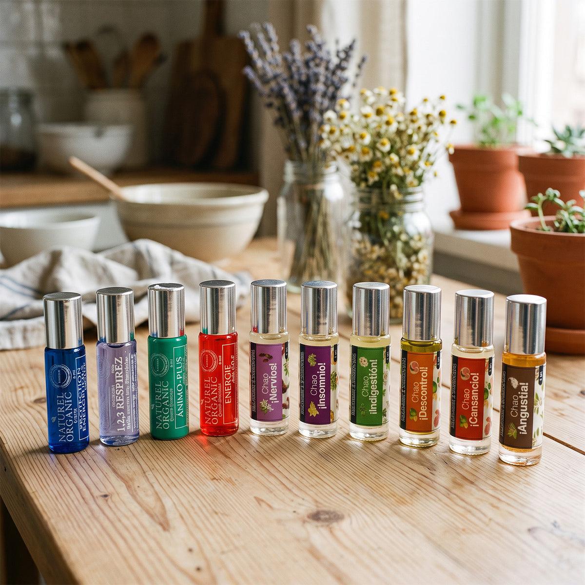 Colección Ritual SOS – Aromaterapia &amp; Flores de Bach