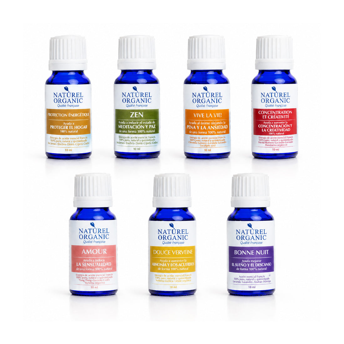 Pack Ritual de Bienestar – 7 Sinergias de Aromaterapia