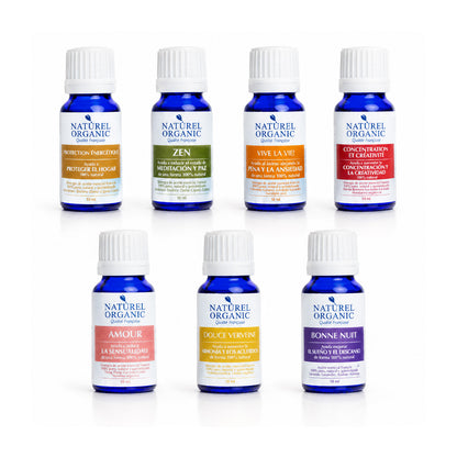 Pack Ritual de Bienestar – 7 Sinergias de Aromaterapia