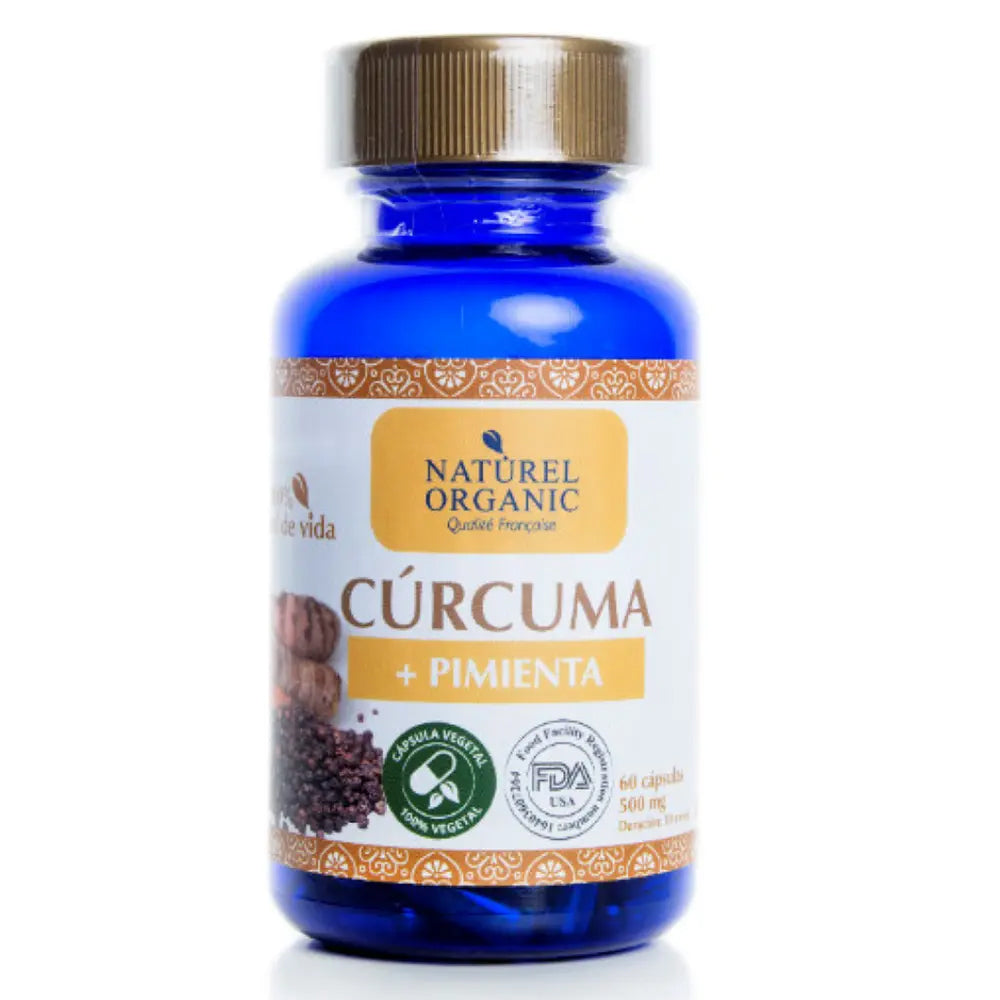 CURCUMA PIMIENTA-60 capsulas