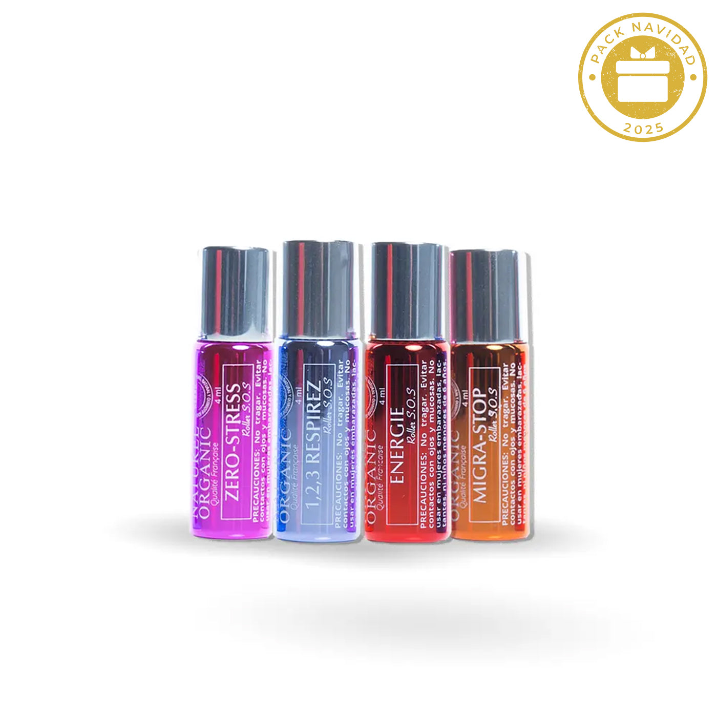 Pack escudo diario 4 en 1- Estrés•Dolor•Energía