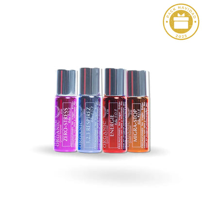 Pack escudo diario 4 en 1- Estrés•Dolor•Energía